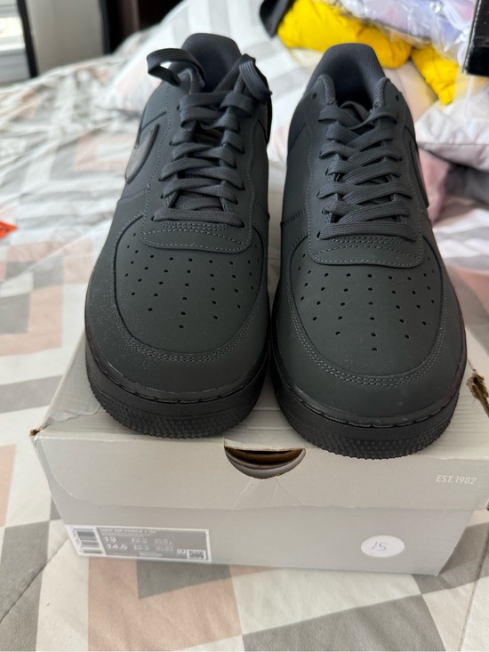 Nike Air Force 1 ‘07 Men\'s Black Low-Top Sneakers main image 6